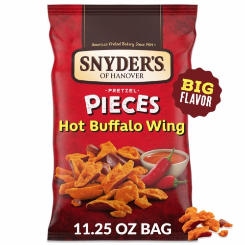 Snyder's of Hanover® Hot Buffalo Wing Pretzel Pieces Perspective: front