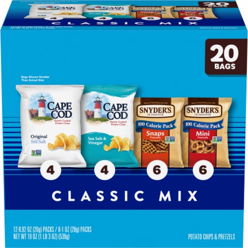 Snyder's of Hanover Classic Mix Perspective: front