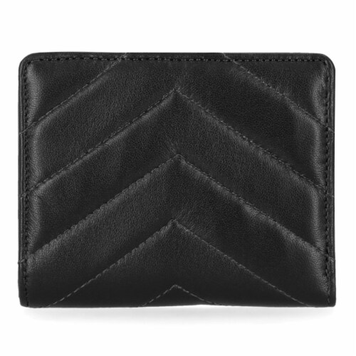 Leather Bilfold Black Perspective: front