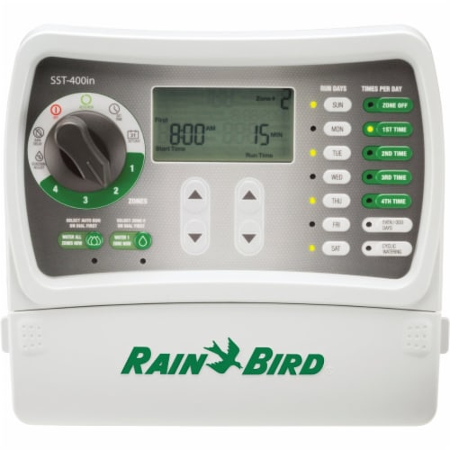 Rain Bird 4-Station Simple-to-Set Indoor Irrigation Timer Perspective: front
