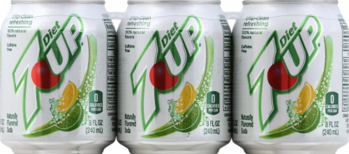 Diet 7UP Soda Perspective: front