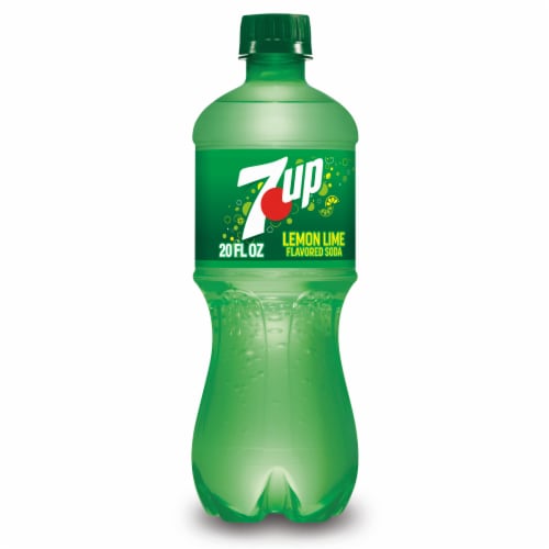 7UP Lemon Lime Caffeine-Free Soda Bottle, 20 fl oz - Jay C