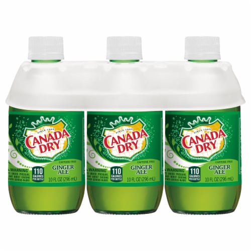 Canada Dry Ginger Ale Soda Perspective: front