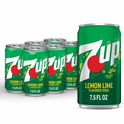 7UP® Lemon Lime Soda Mini Cans