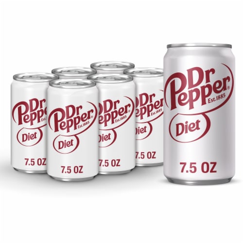 Dr Pepper® Diet Soda Mini Cans