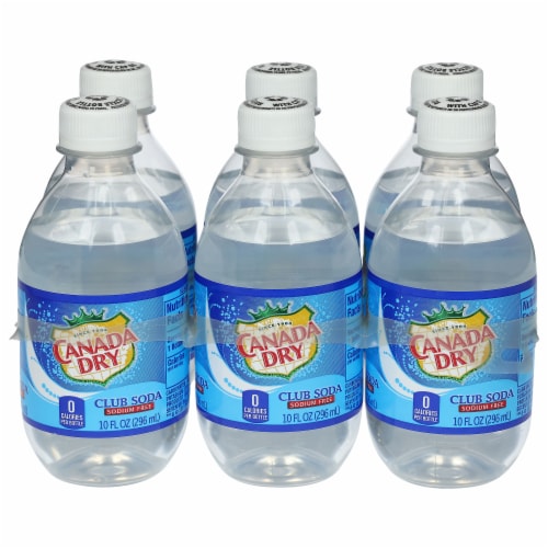 Canada Dry® Club Soda Bottles