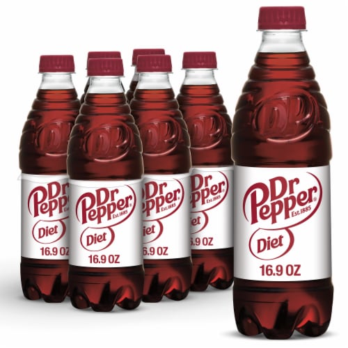 Diet Dr Pepper® Soda Bottles Perspective: front