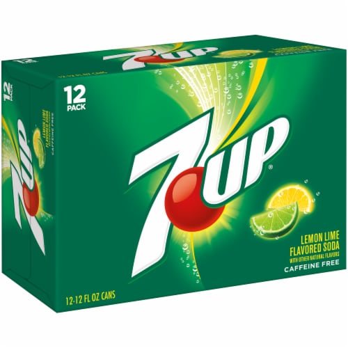 7UP Lemon Lime Soda, 12 cans / 12 fl oz - Food 4 Less