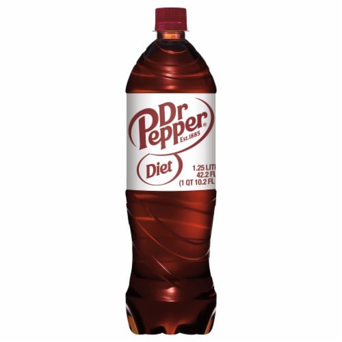 Dr Pepper Diet Soda Perspective: front