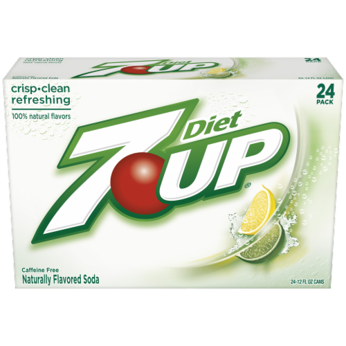 Diet 7UP Lemon-Lime Soda Perspective: front