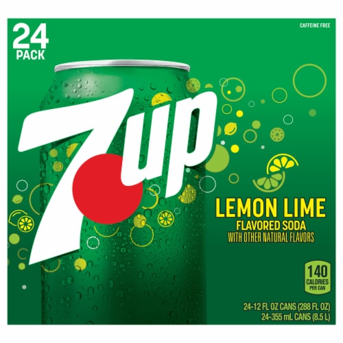 7UP® Lemon Lime Soda Cans, 24 pk / 12 fl oz - Foods Co.