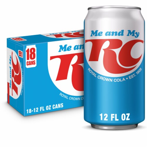 RC Cola Soda Perspective: front
