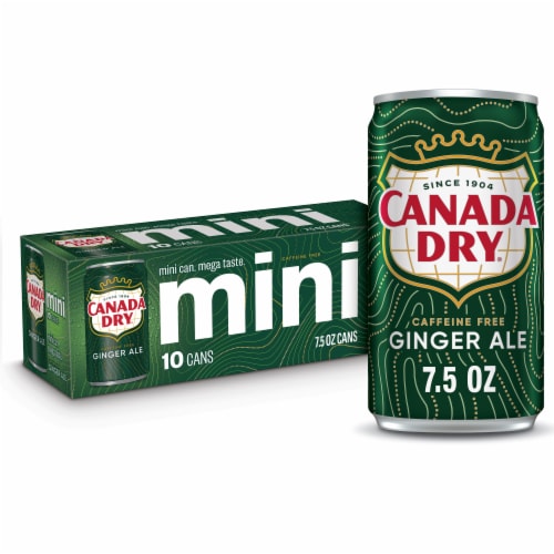 Canada Dry® Ginger Ale Soda Mini Cans