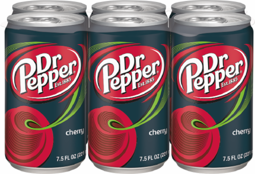 Dr Pepper Soda Mini 7.5 oz Cans - Shop Soda at H-E-B