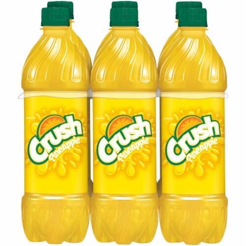 Crush Pineapple Soda 6 Bottles 16 9 Oz Mariano S