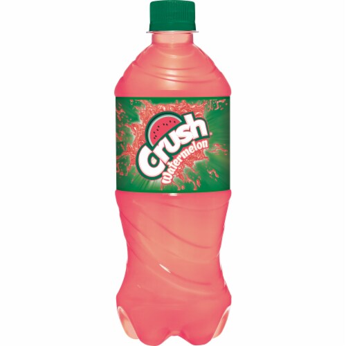 Crush® Watermelon Soda Bottle Perspective: front