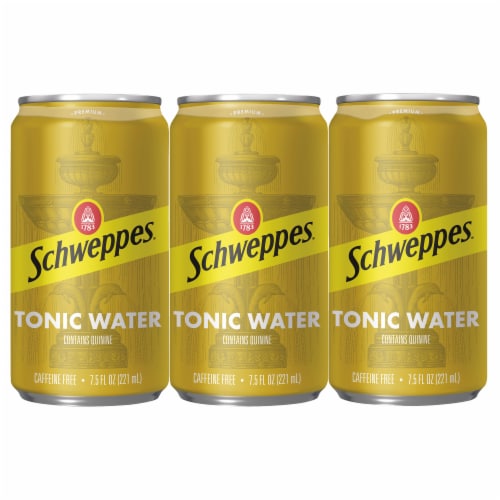 Schweppes Tonic Water Perspective: front