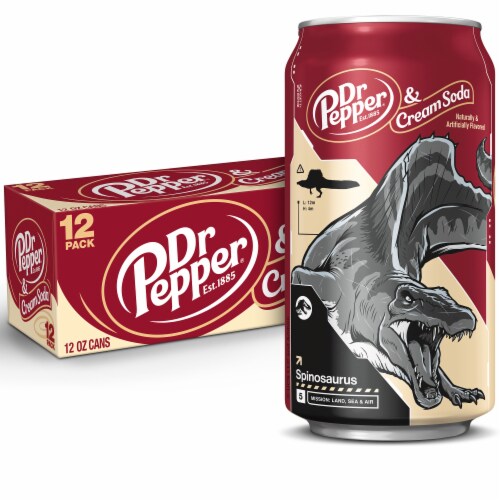Dr Pepper & Cream Soda Cans LIMIT OF 10, 12 pk / 12 fl oz