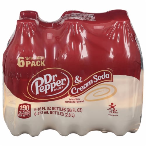 Dr. Pepper Cream Soda Perspective: front