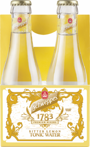 Schweppes Bitter Lemon Tonic Water Perspective: front