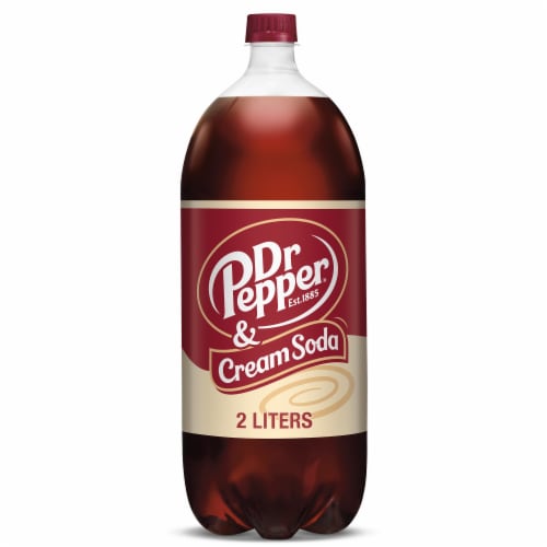 Dr Pepper® & Cream Soda Bottle Perspective: front