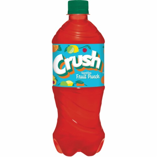 Crush® Sparkling Fruit Punch Soda Perspective: front