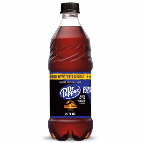 Dr Pepper Dark Berry Zero Sugar Soda 20 Fl Oz Smiths Food And Drug