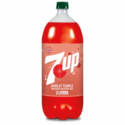 7UP Shirley Temple Caffeine-Free Soda Perspective: front