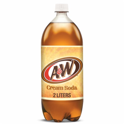 A&W® Cream Soda Bottle Perspective: front