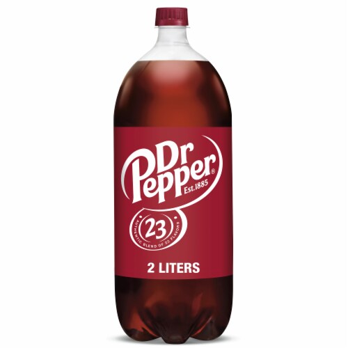 Dr Pepper® Soda Bottle, 2 liter