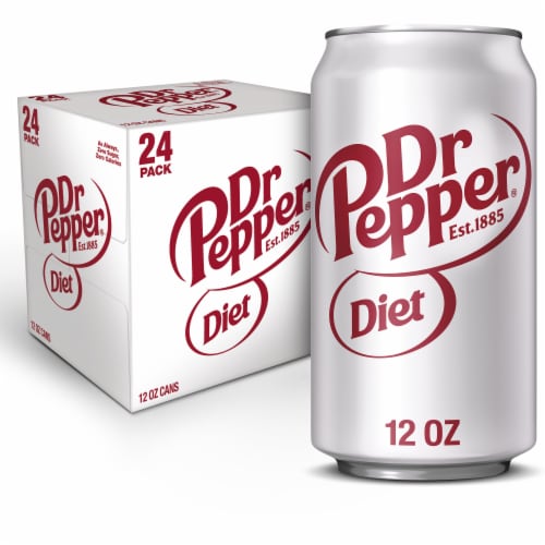 Diet Dr Pepper® Soda Cans, 24 pk / 12 fl oz - Kroger