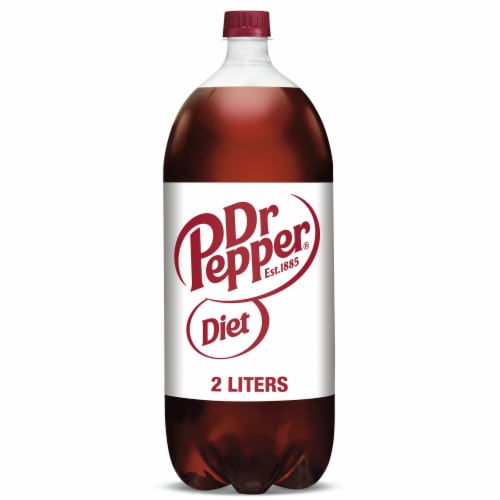 Diet Dr Pepper® Soda Bottle Perspective: front