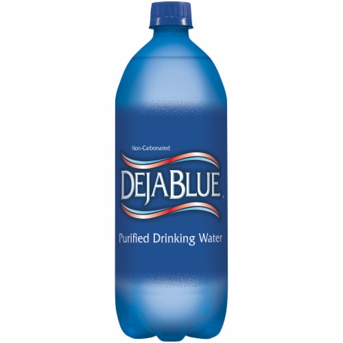 Deja Blue Purified Drinking Water Perspective: front