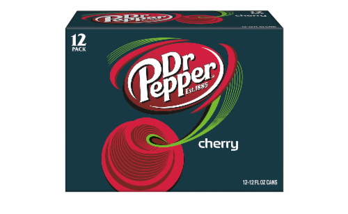 Dr Pepper Cherry Soda Perspective: front