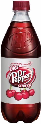 Diet Dr Pepper Cherry Soda Perspective: front