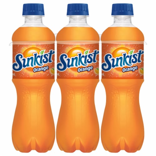 Sunkist Orange Soda Perspective: front