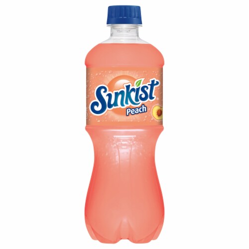 Sunkist Peach Soda Perspective: front