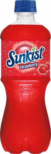 Sunkist Strawberry Soda Perspective: front