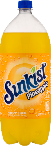 Sunkist Pineapple Soda Perspective: front