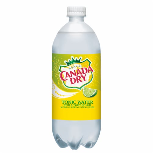 Canada Dry Lime Tonic Water Perspective: front