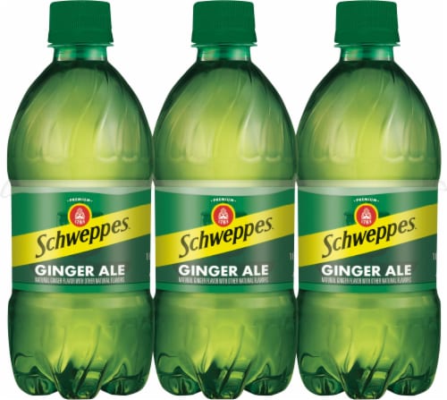 Schweppes­® Ginger Ale Soda Perspective: front