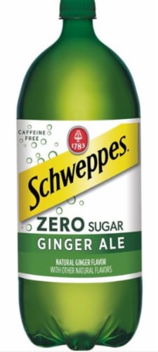 Schweppes Diet Ginger Ale Soda Perspective: front