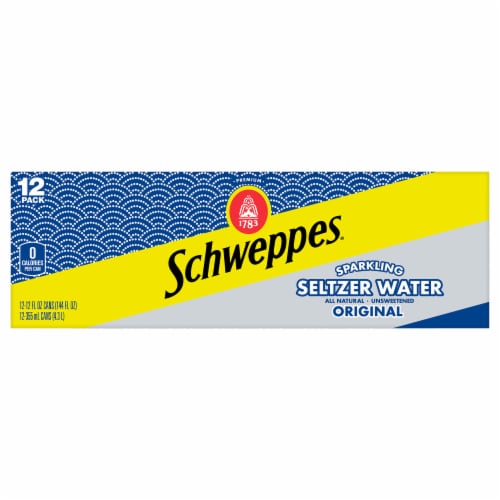Schweppes® Original Sparkling Seltzer Water Perspective: front