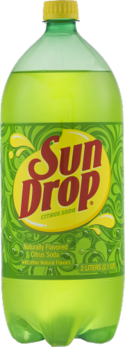 Sun Drop® Citrus Soda Bottle Perspective: front