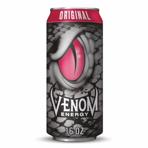 Venom Black Mamba Energy Drink Perspective: front