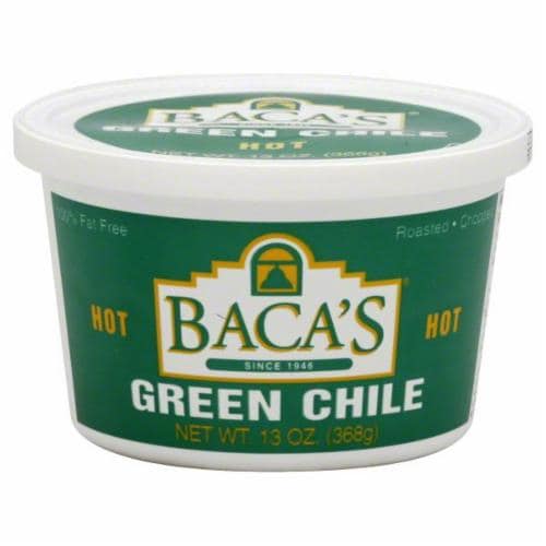 Baca's Hot Green Chile Perspective: front