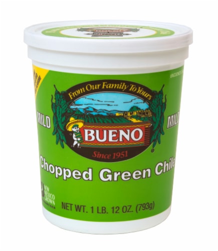 Bueno Mild Chopped Green Chile Perspective: front