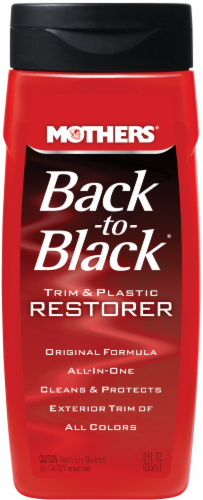 Mothers® Back-to-Black® Trim and Plastic Restorer, 12 fl oz - Fry's Food  Stores