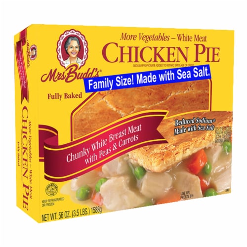 Mrs Budd’s Family Size Frozen Chicken Pot Pie