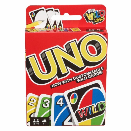 Mattel Uno® House Rules Card Game Perspective: front